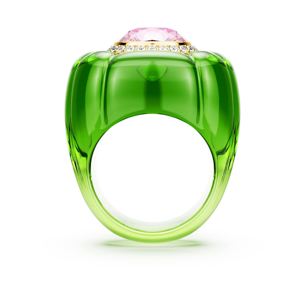 Swarovski Dulcis cocktail ring Cushion cut, Pavé, Multicolored
