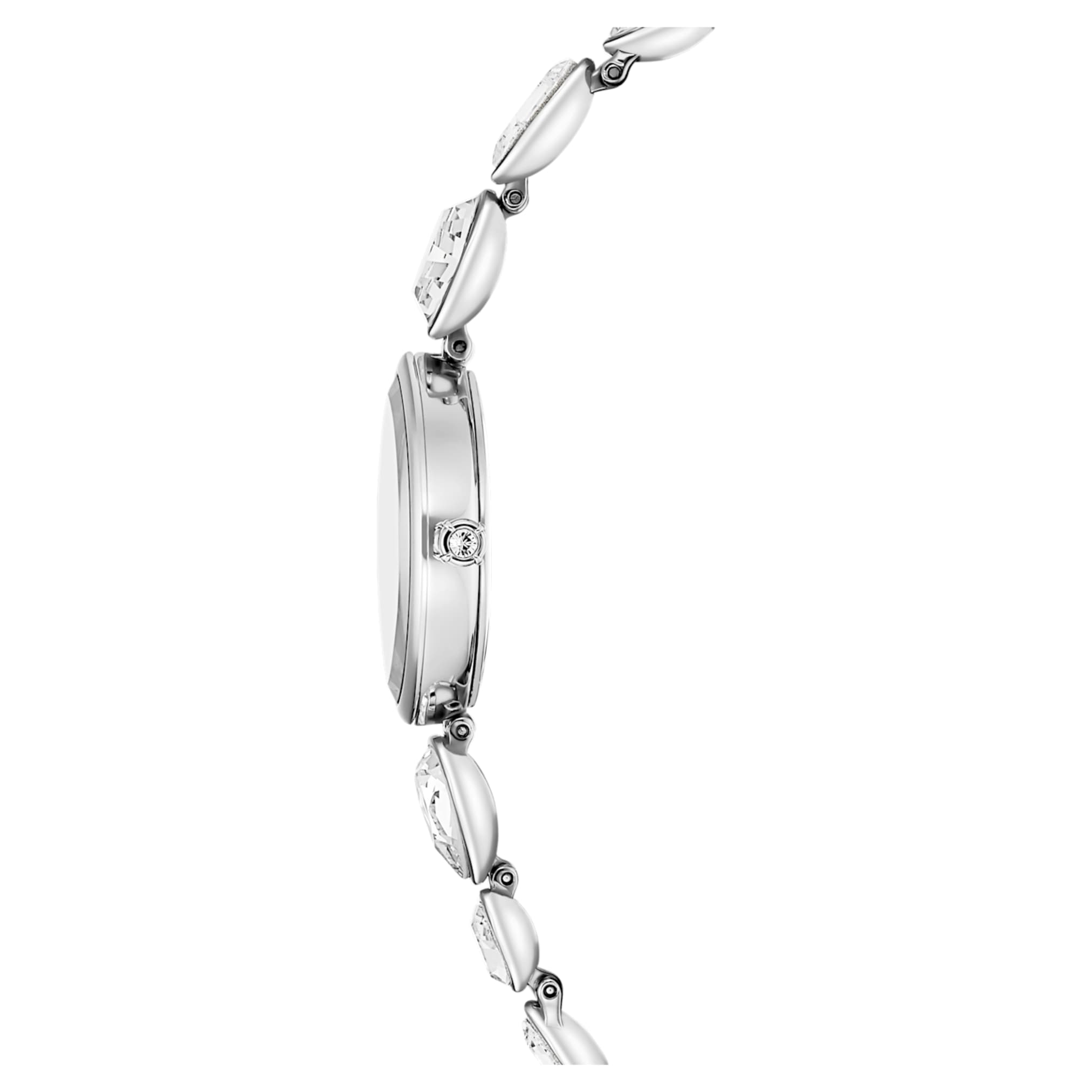 Swarovski Gema watch Crystal bracelet, Gold tone, Gold-tone finish